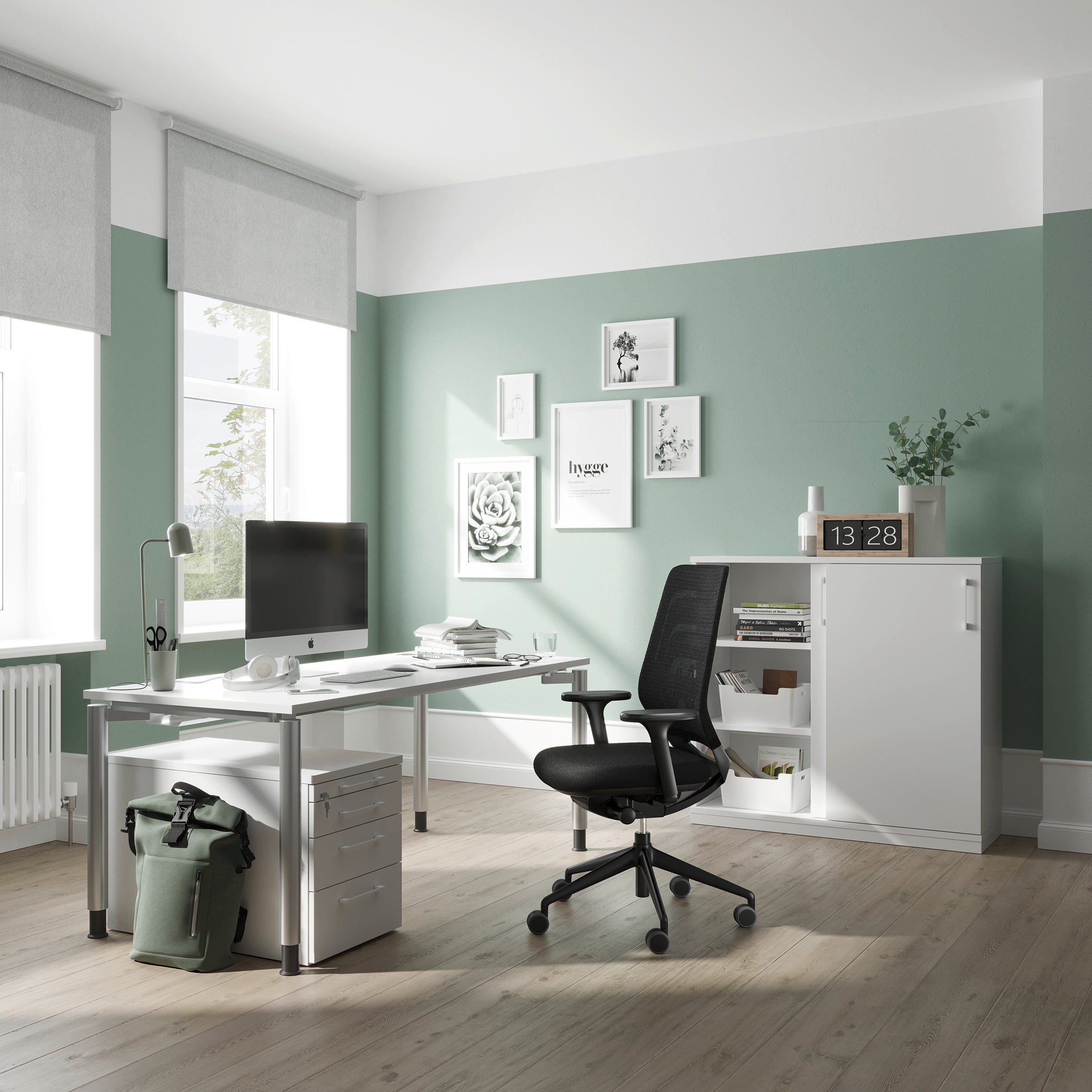 Rolle Eins - Basis - Rollcontainer - In Wunschfarben